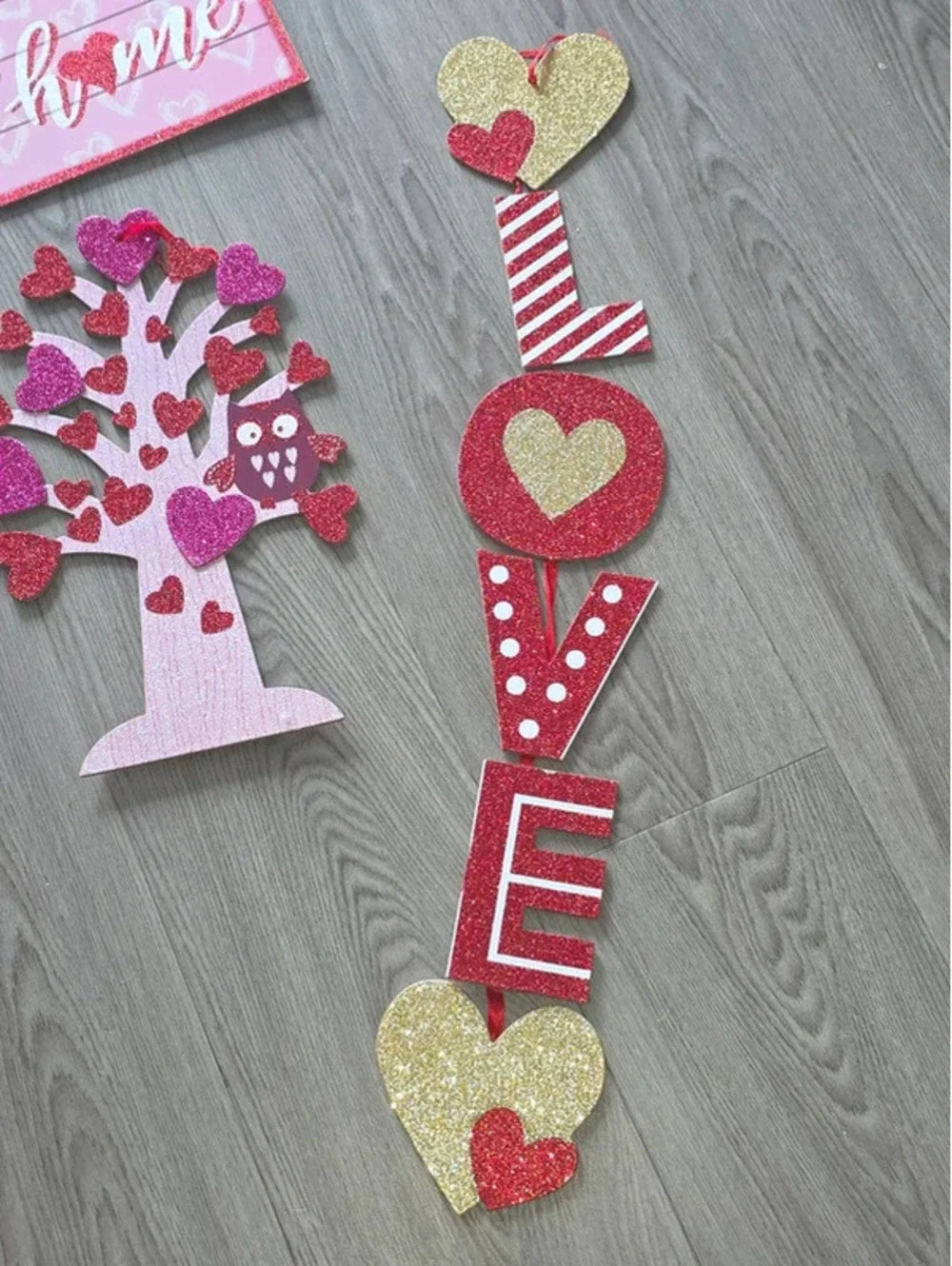 Valentine's Day Home Sweet Home Wall Hanging Decoration